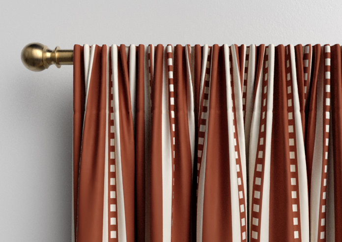 The British Stripe Co. Edgar, Teignbridge No.2 - Made to Measure Curtains - Image 9